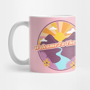 Welcome To The 80s. Retro T-Shirt Mug